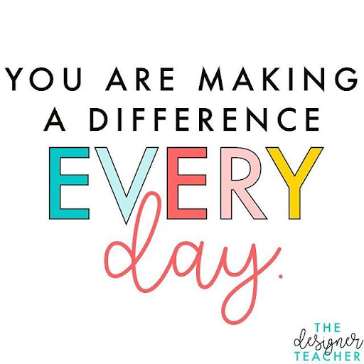 You are making a difference every day 